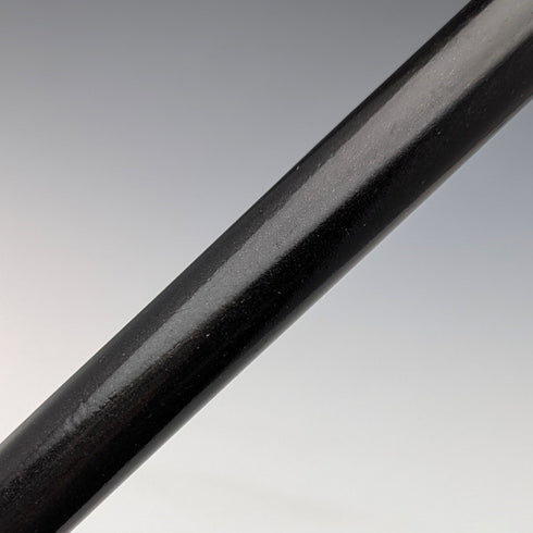 復古男式純銀裝飾彎角手柄手杖 86 厘米